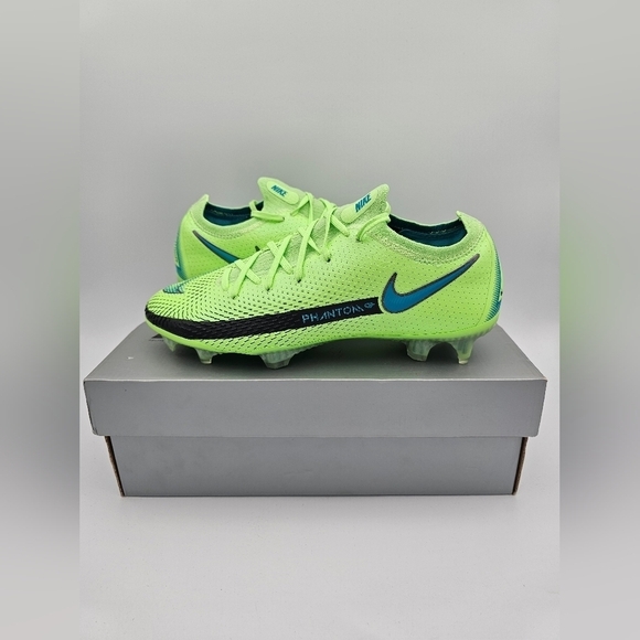 Nike Phantom GT Elite FG 'Lime Glow' Soccer Cleats Men's Size 6 - Picture 1 of 7